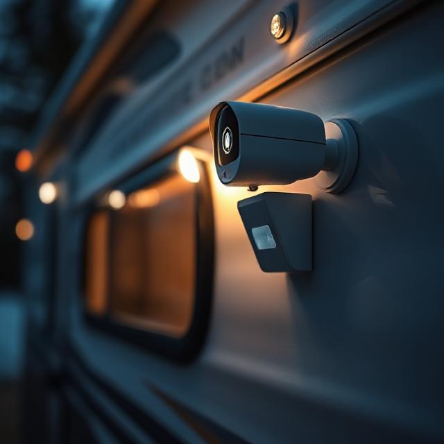 سیستم‌های امنیتی و نظارتی در کمپرهای مدرن