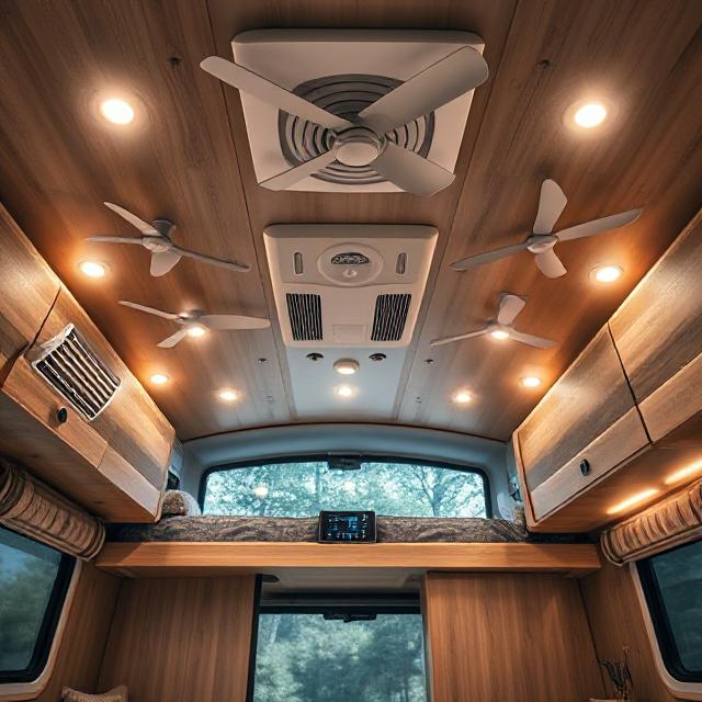 امکانات لوکس داخل کمپرها