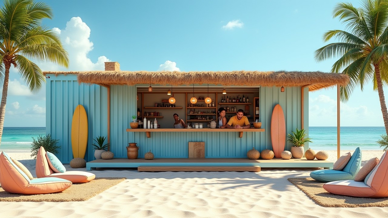 کافه کانکسی ساحلی