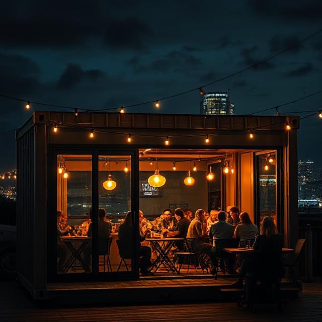 کانکس فروشگاهی مدرن