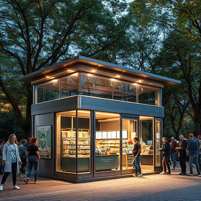 کانکس فروشگاهی مدرن